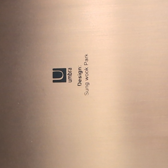 Umbra Diamond Shape Set Of 3 Copper Hanging Mirrors - Picture 5 of 5